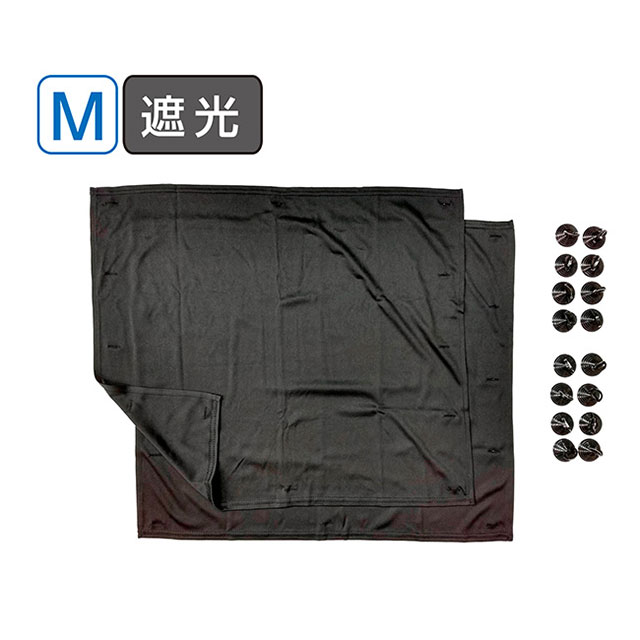 日本Seikosangyo 吸盤式側窗遮陽窗簾M 47×55cm 98%抗UV 2入 EH-186