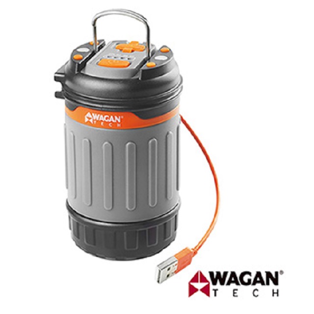 WAGAN 鋰電池充電式露營燈(長版)
