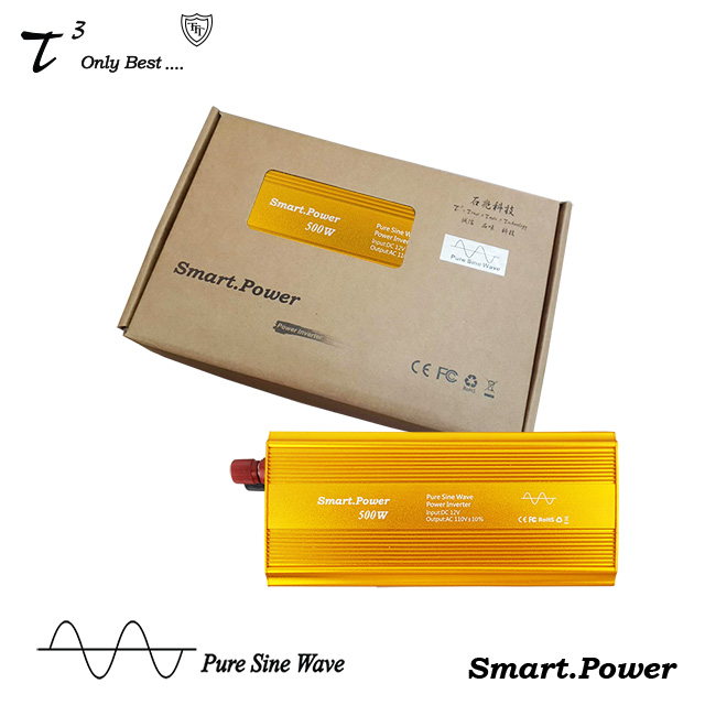 Smart.Power DC12V to 110V 500W 進化版 純正弦波 汽車電源轉換器