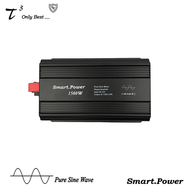 Smart.Power DC12V to 110V 1500W 純正弦波 汽車電源轉換器