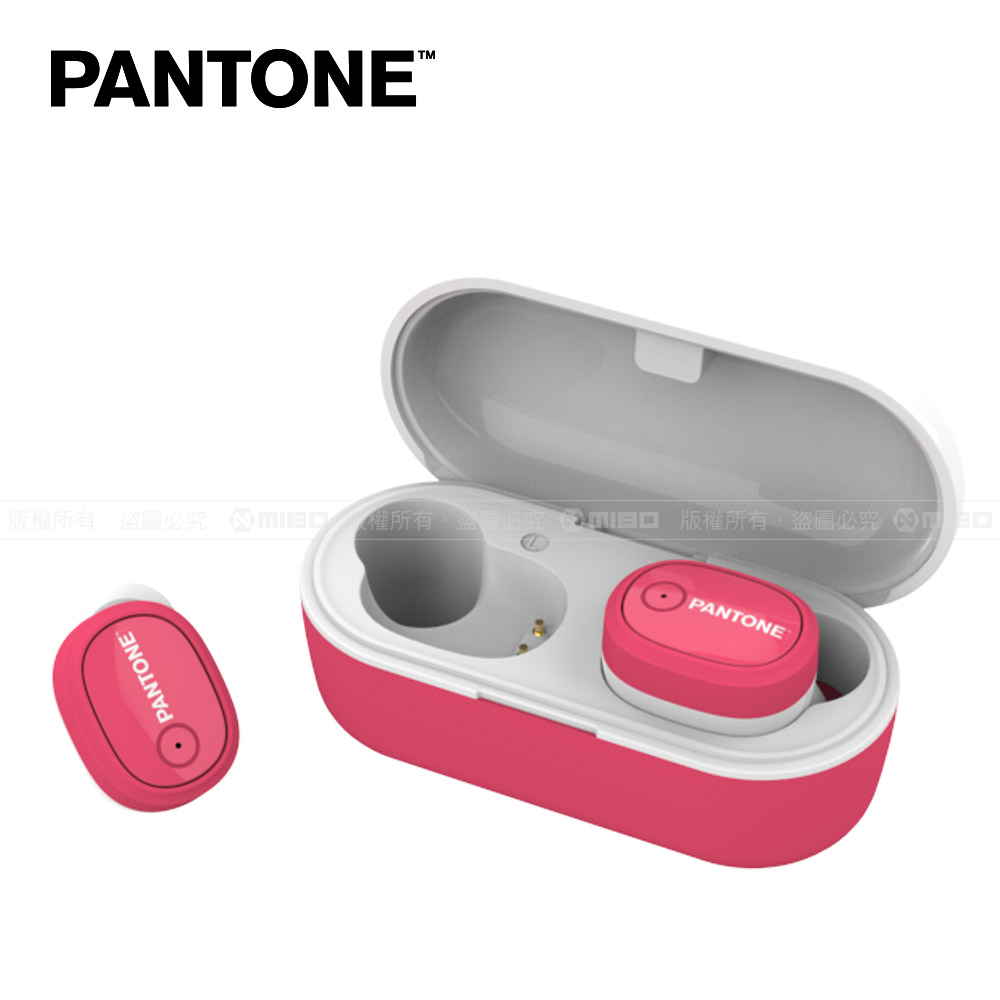 PANTONE 真無線 藍牙耳機 PT-TWS004 時尚粉