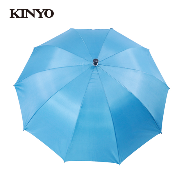 KINYO健行休閒自動傘(藍)KU8055BU