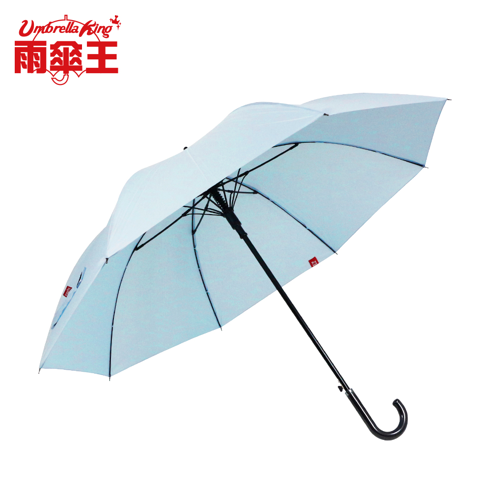 【雨傘王-終身免費維修】BigRed 大黃蜂傘27吋自動直傘-淺藍