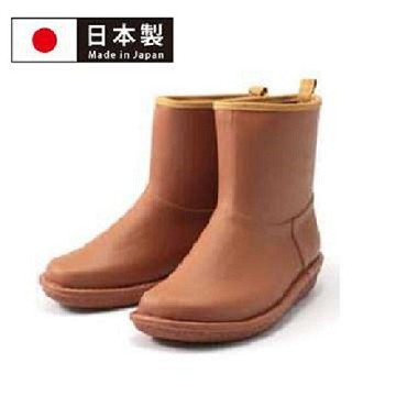 【Charming】日本製 時尚造型【個性雪靴雨鞋】-咖啡色-712