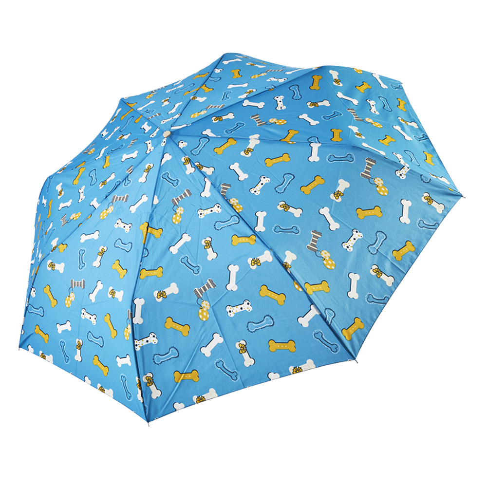 RAINSTORY雨傘-繽紛狗骨頭抗UV加大自動傘
