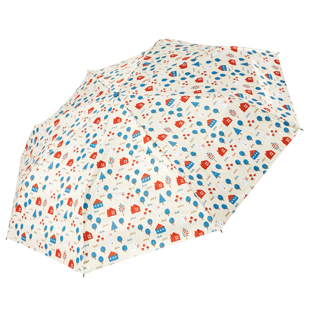 RAINSTORY雨傘-魔法森林抗UV加大省力降溫自動傘