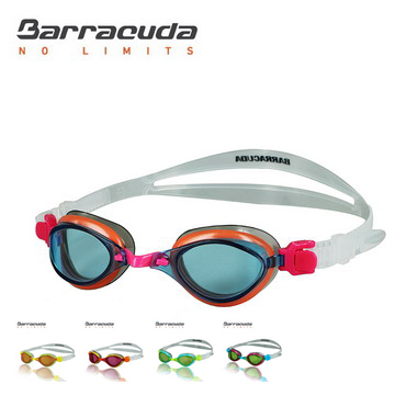 美國Barracuda巴洛酷達兒童競技型抗UV防霧泳鏡-FENIX JR＃73855