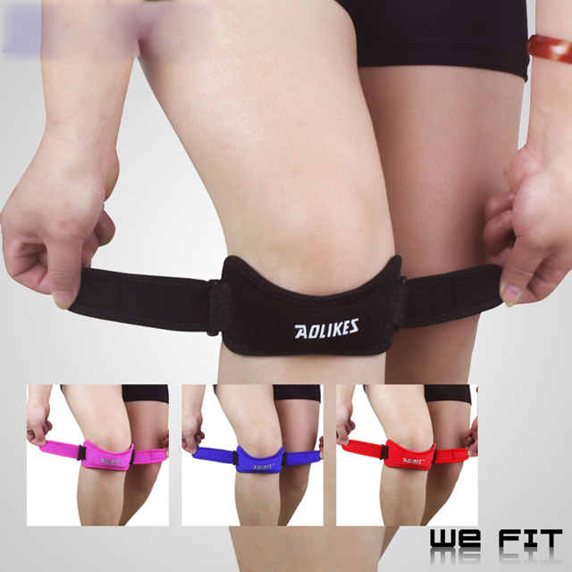 【WE FIT】健身登山運動 加壓膝部護帶(SG022)