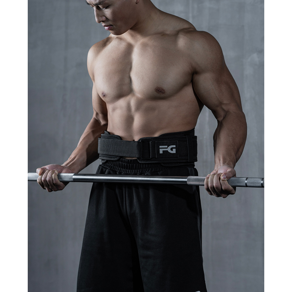FitterGear 健身重訓背部支撐訓練腰帶 黑色 尺寸可選