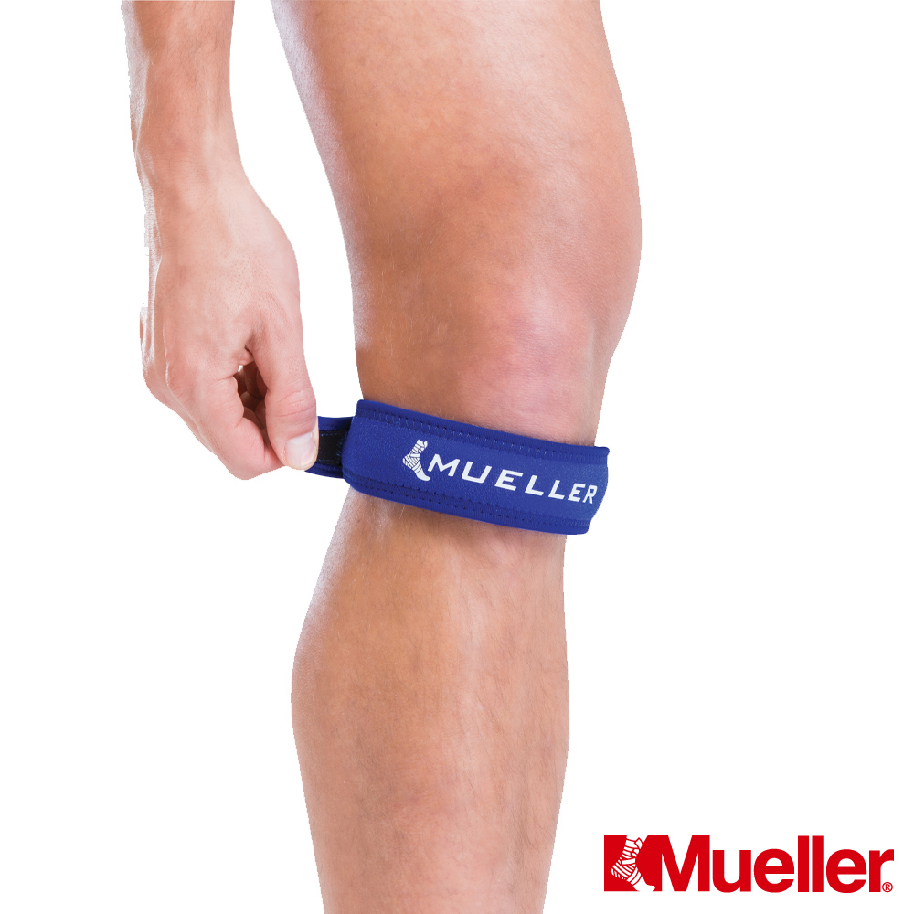 MUELLER慕樂 專業運動護膝髕腱加壓帶 藍色