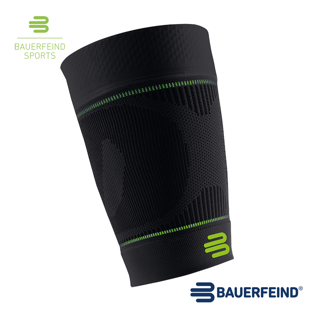Bauerfeind保爾範 專業運動大腿壓縮束套 加長版 黑
