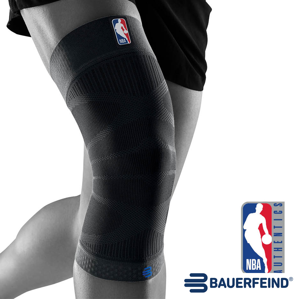 Bauerfeind保爾範 NBA 專業膝蓋壓縮束套 黑