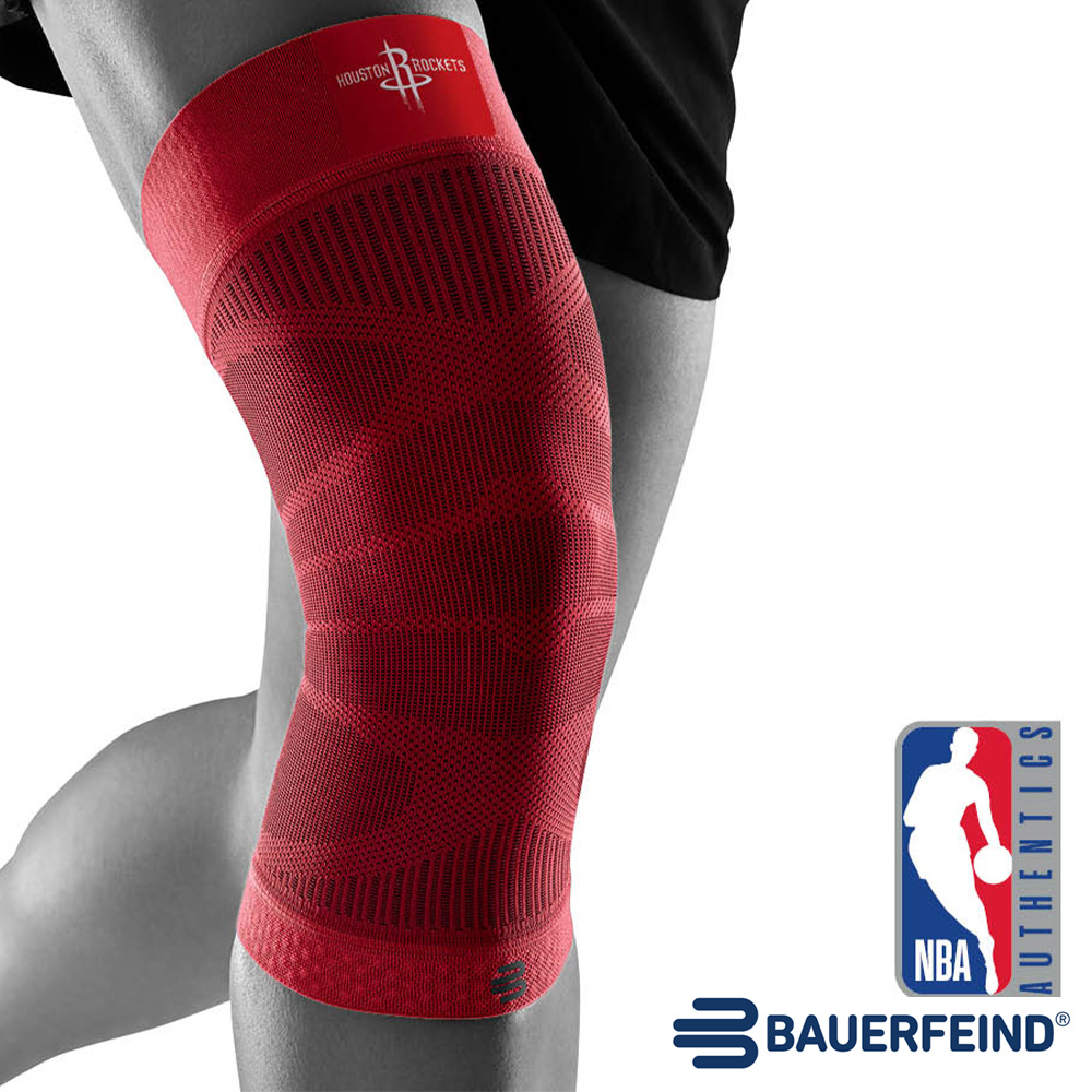 Bauerfeind保爾範 NBA 專業膝蓋壓縮束套 火箭