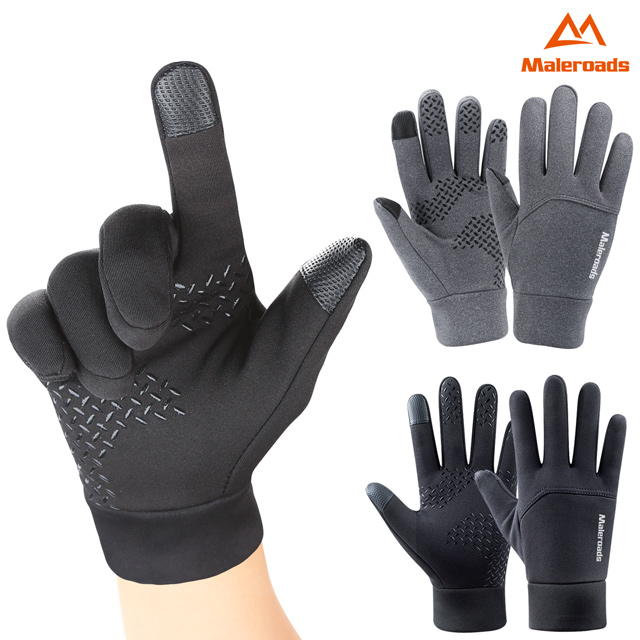 Maleroads 運動保暖觸控手套 防風防潑水設計!! 輕盈柔軟 運動好幫手 手機觸控手套