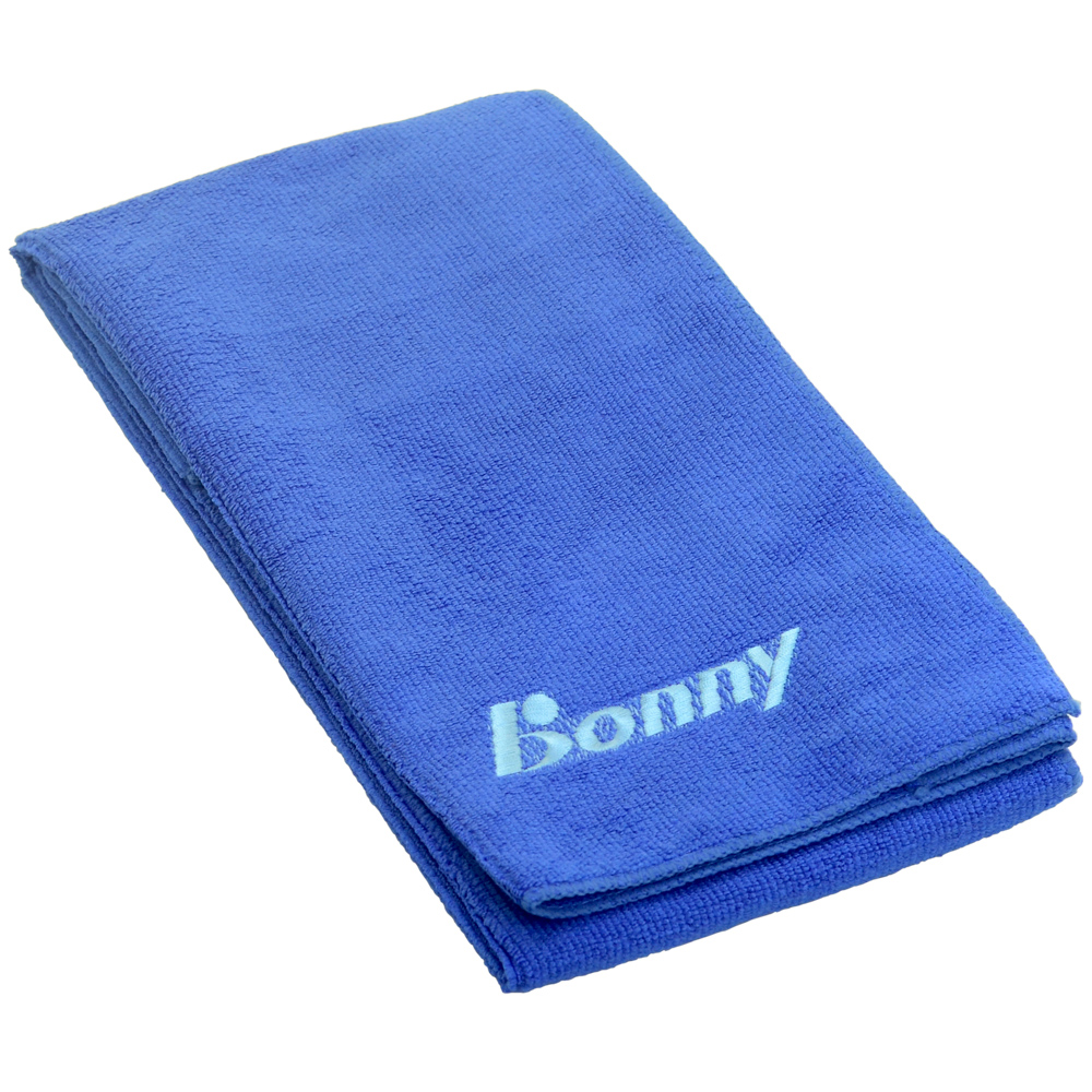 【Bonny波力】110cmx36cm超細纖維運動毛巾-群藍色