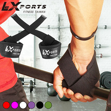 LEXPORTS專業級重磅健身高拉力帶/重訓助握帶/助力帶