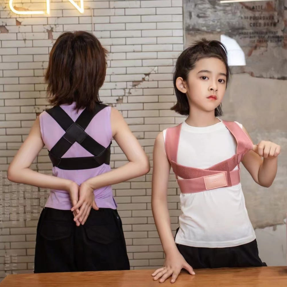 【DOMINOMOCO】韓國進口 二代兒童駝背預防矯正背帶 矯姿背心 坐姿矯正器