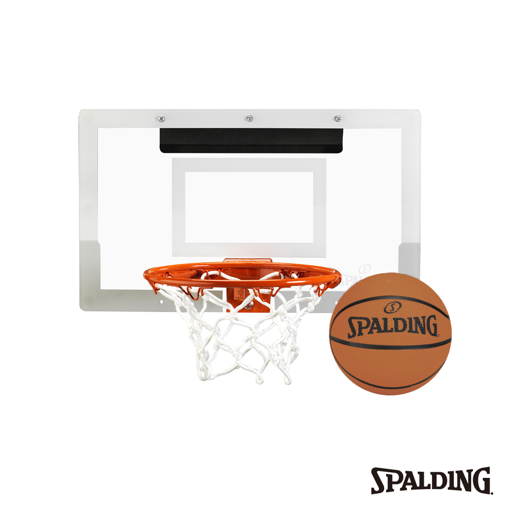 SPALDING 斯伯丁 室內小籃板(含小球)