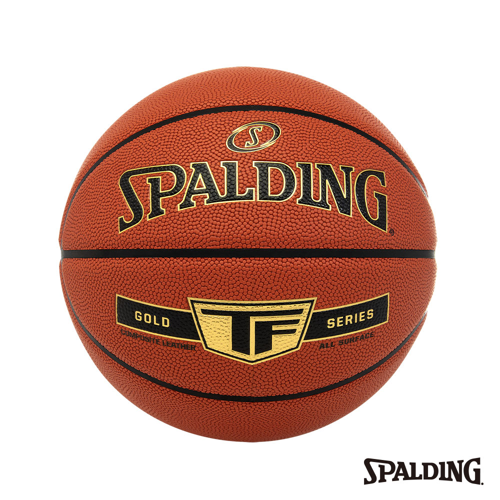 SPALDING 斯伯丁 SP TF金色 合成皮 7號