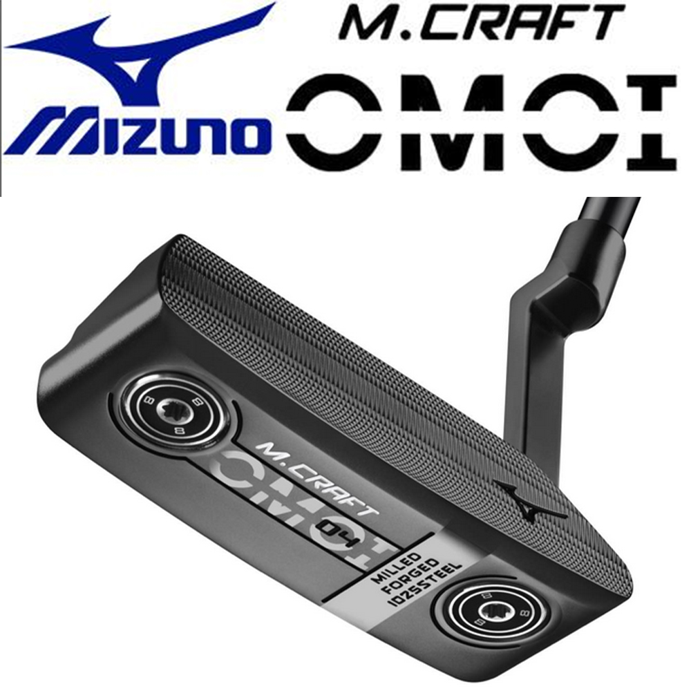 2024 MIZUNO 美津濃 OMOI 全黑 高爾夫推桿 34吋 傳統型 軟鐵鍛造