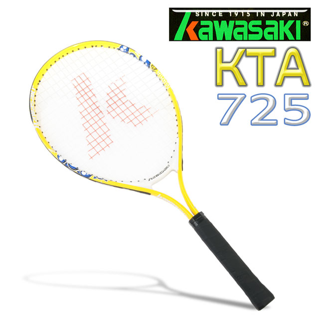 kawasaki KTA725兒童專用網球拍-黃