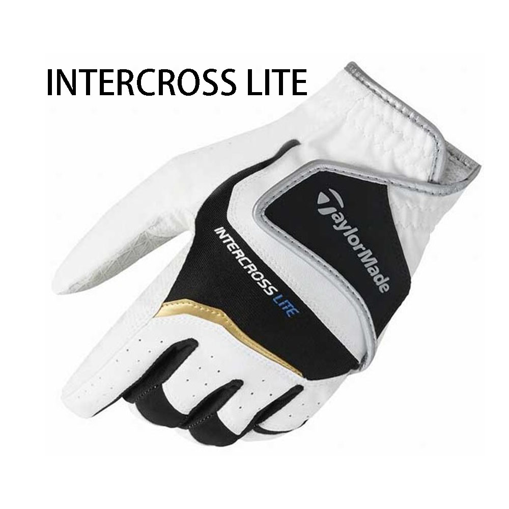 Taylormade Intercross Lite 男用手套 TD306 白底/黑