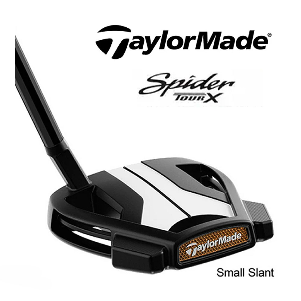 TaylorMade Spider Tour X 黑色系列推桿 短頸