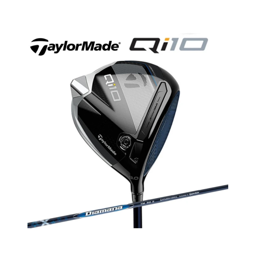 TaylorMade Qi10 一號木桿Diamana Blue TM50碳身 日規