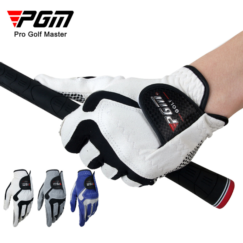 PGM 高爾夫手套 超纖布 戶外運動健身防曬防滑耐磨運動手套