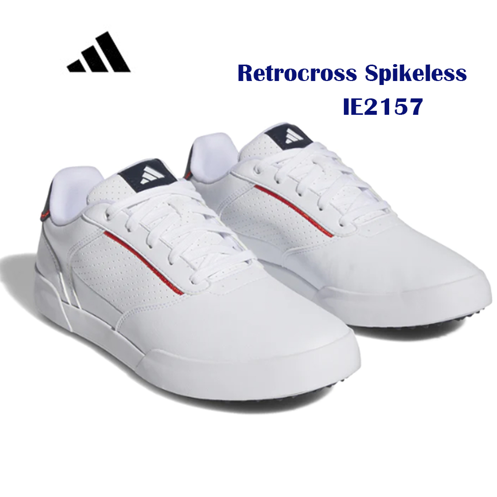 Adidas Retrocross 高爾夫/休閒兩用鞋 無釘款 白 IE2157