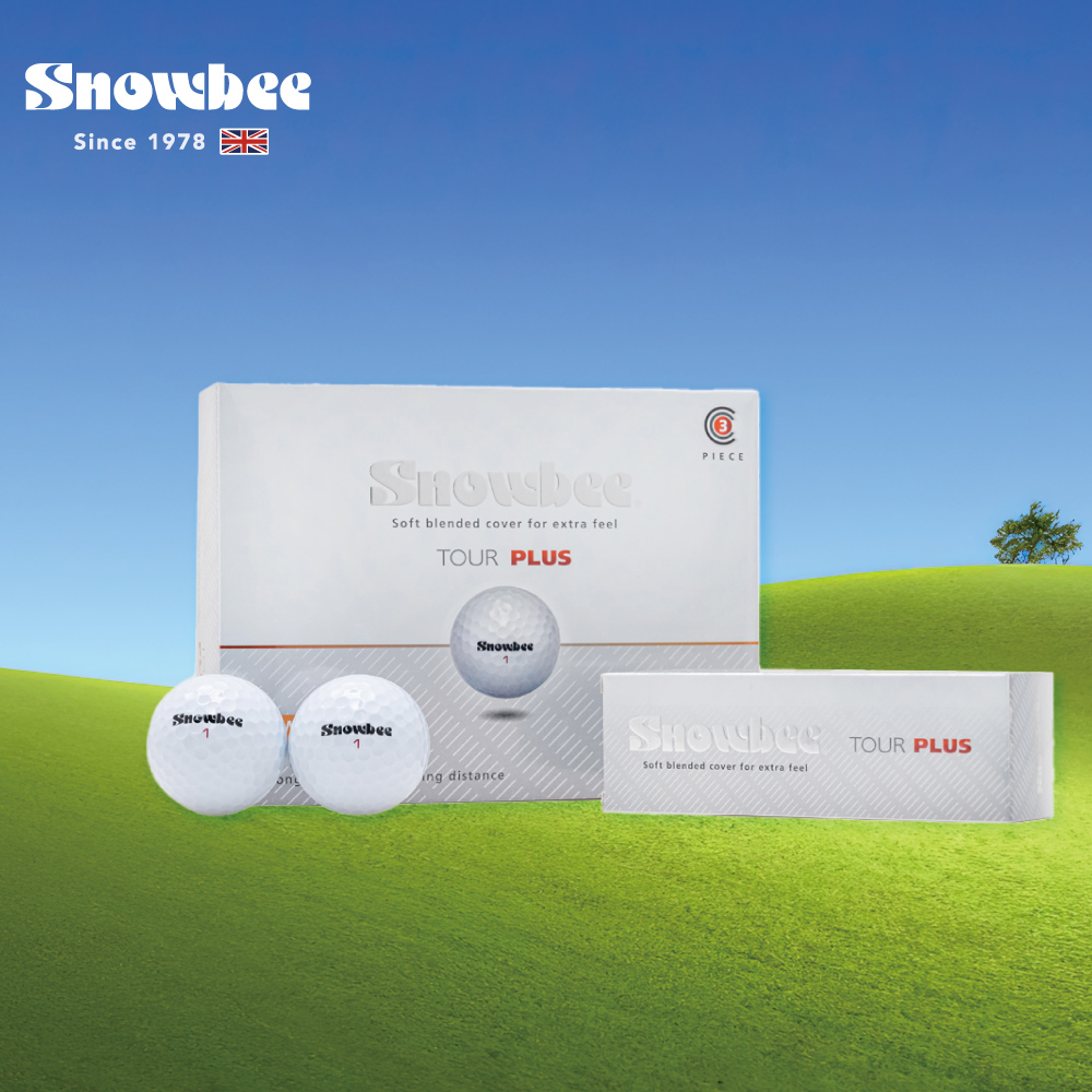 Snowbee 司諾比 Golf Tour Plus 3-piece 三層複合動能球 高爾夫球(高爾夫球 高球 白球)