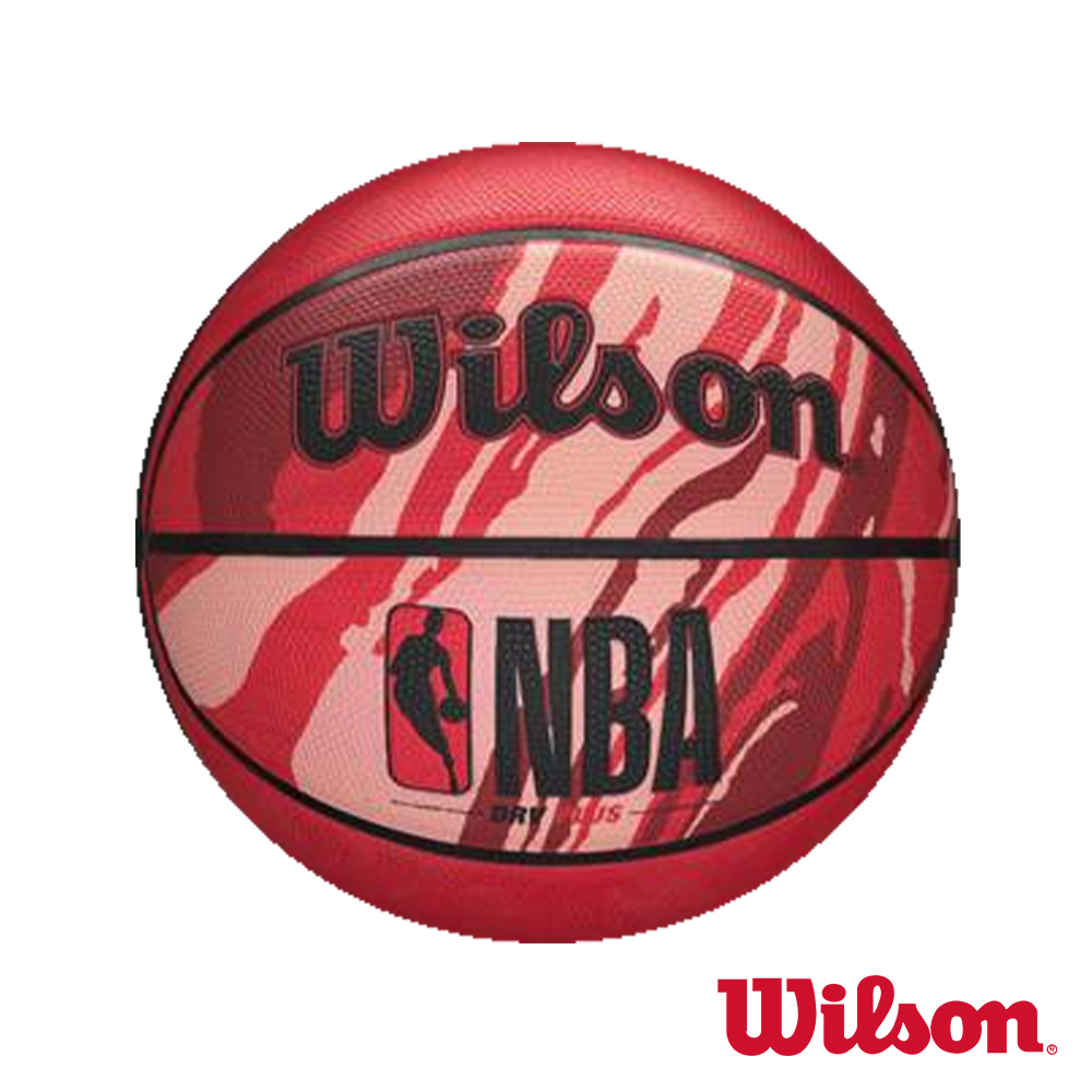 WILSON NBA DRV系列 PLUS 火紋紅 橡膠 籃球 7號