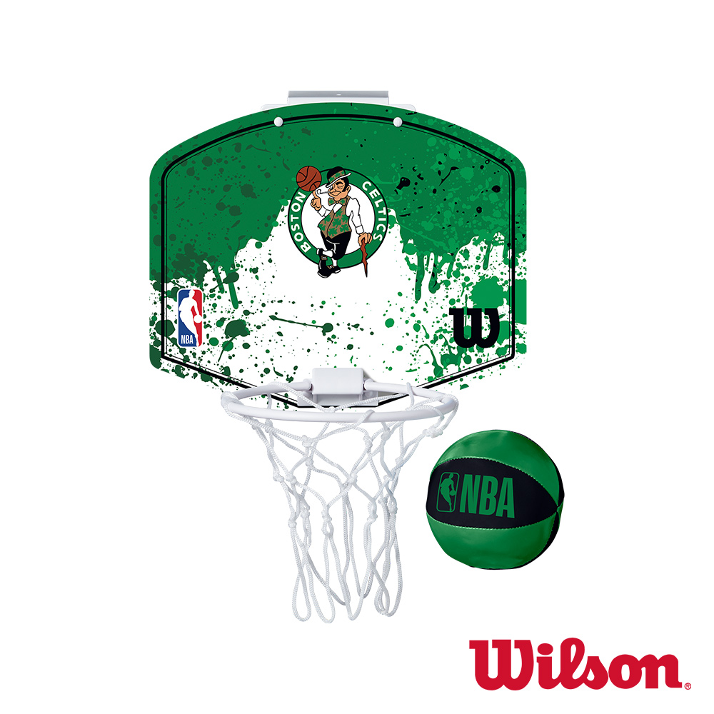 WILSON NBA 迷你籃板 21 賽爾蒂克隊 (含小球)