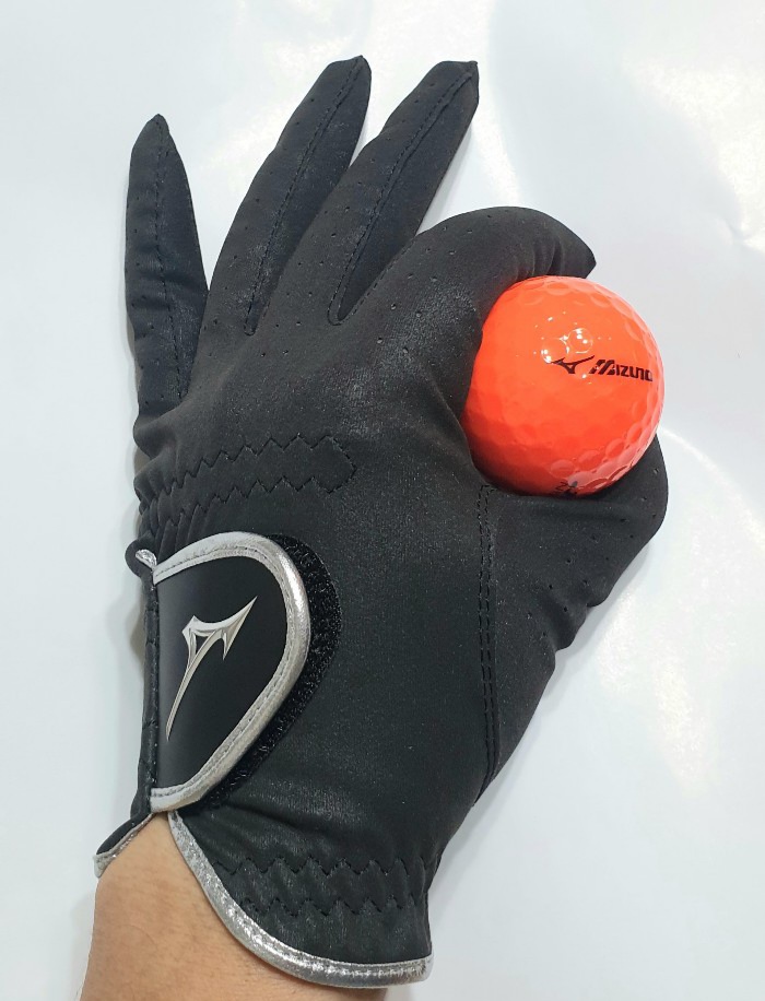 Mizuno Golf 高爾夫 可水洗 全天候手套1X009 黑色 (2支/皆戴左手)