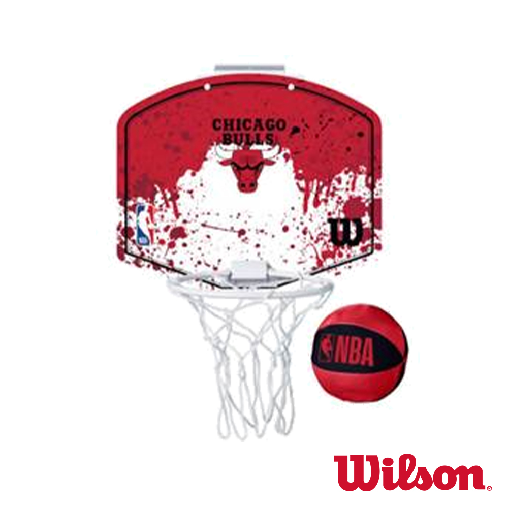 WILSON NBA 迷你籃板 21 公牛隊 (含小球)