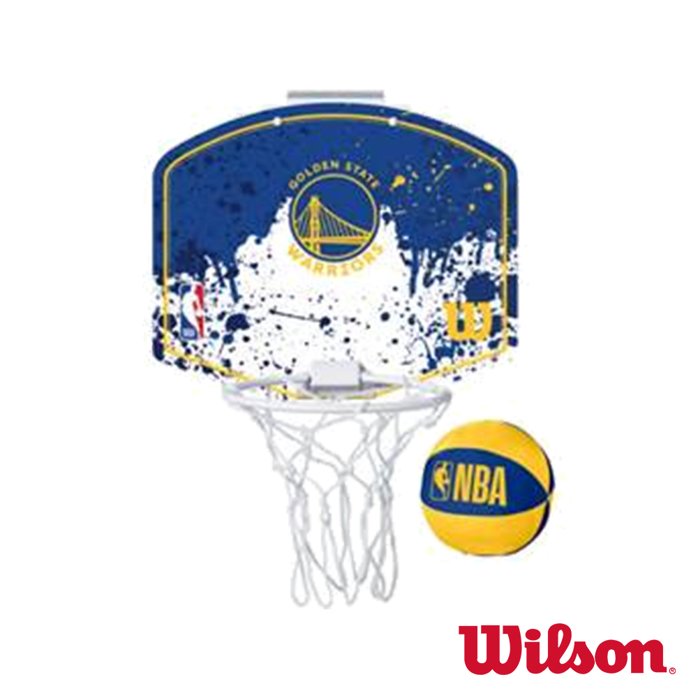 WILSON NBA 迷你籃板 21 勇士隊 (含小球)