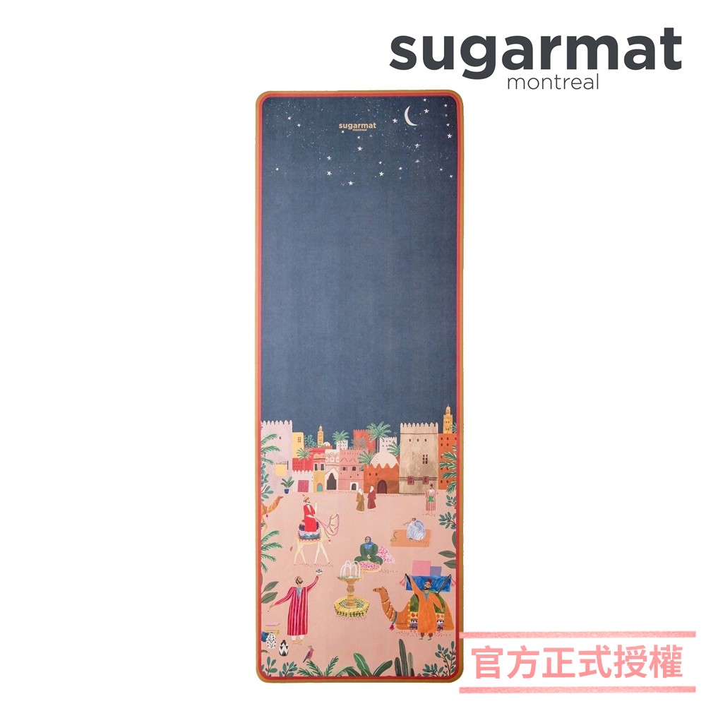 【加拿大Sugarmat】頂級加寬PU瑜珈墊(3.0mm) 馬拉喀什 Marrakesh