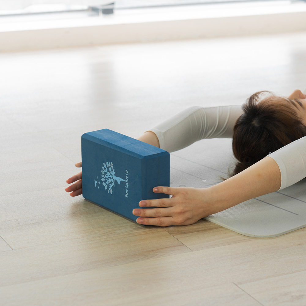 FunSport fit 春風春樹 瑜珈練習磚(60度)瑜伽磚 yoga blocks│ (2入)