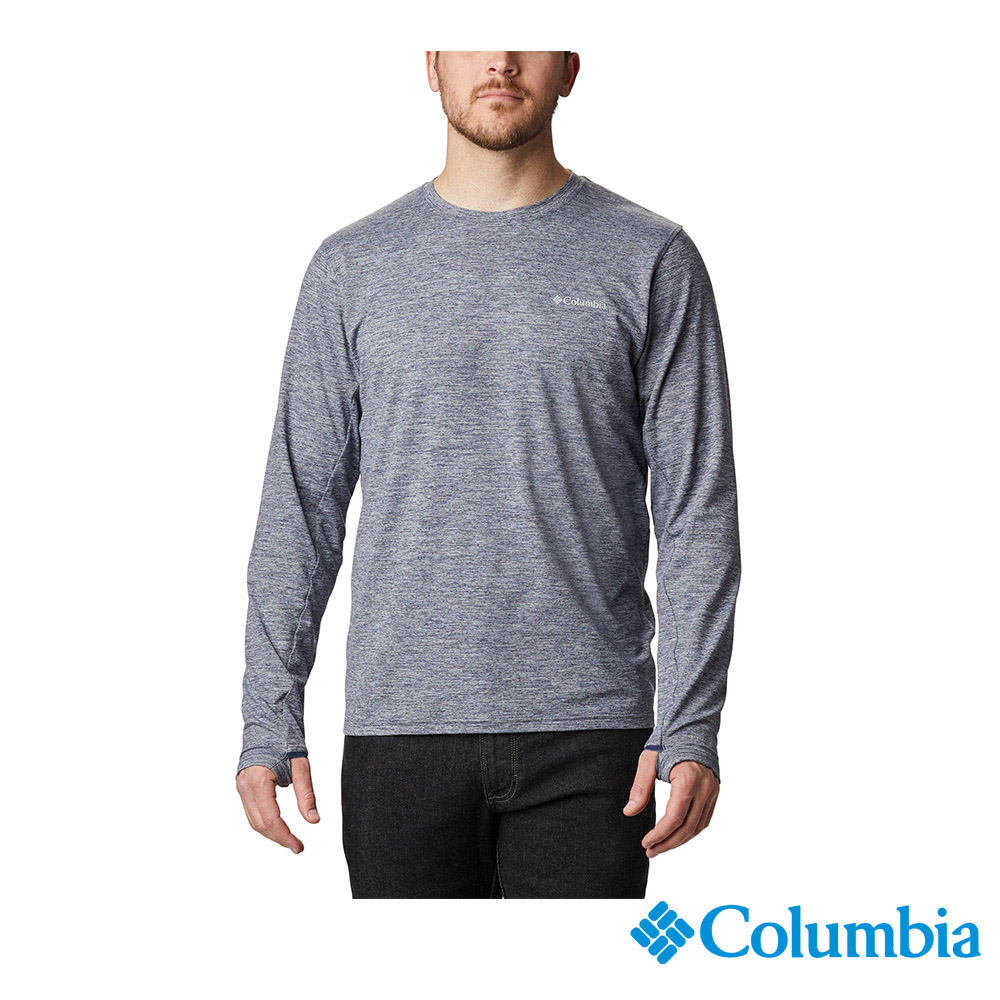 Columbia 哥倫比亞 男款 - Tech Trail™ UPF 50防曬快排上衣-深藍 UAE07730NY-HF