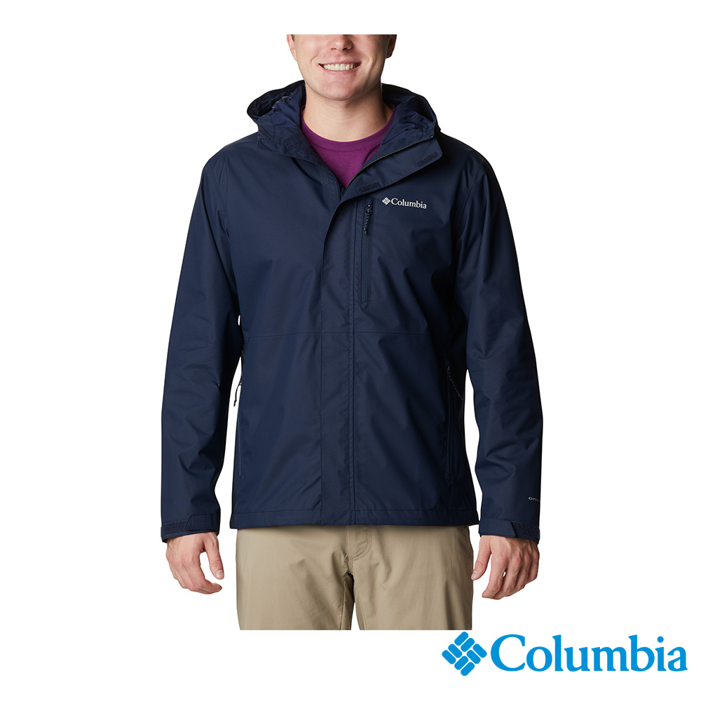 Columbia 哥倫比亞 男款-Omni-Tech防水外套-深藍 UWE68480NY (2023春夏)