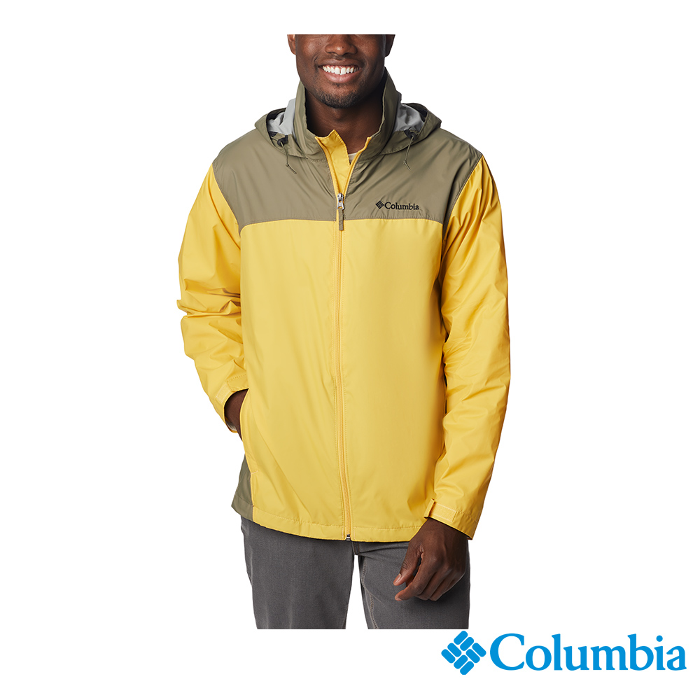 Columbia 哥倫比亞 男款-防小雨抗汙外套-黃色 URE20150YL (2023春夏)