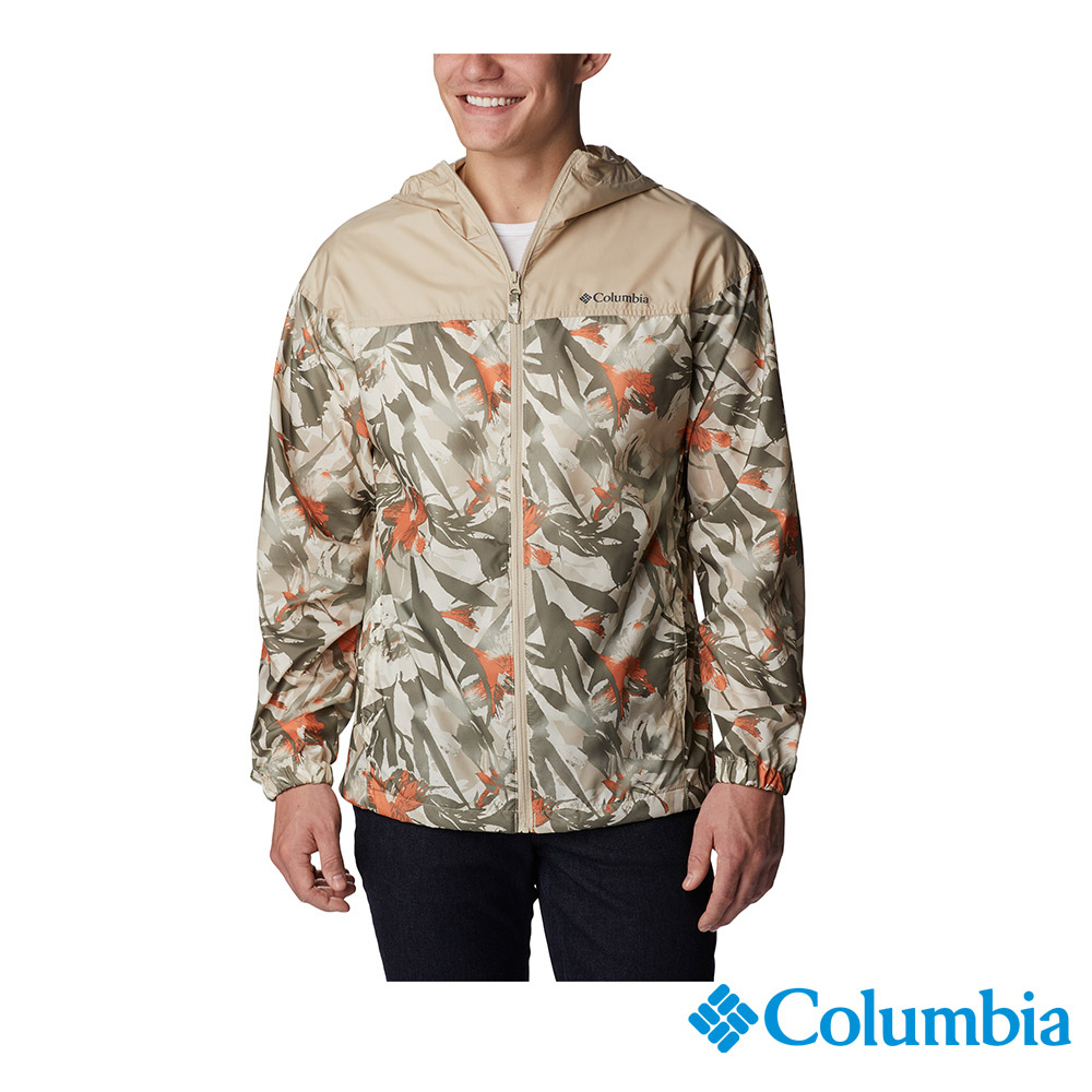Columbia 哥倫比亞 男款 -Omni-Shade UPF40防潑水風衣-卡其 UWE87770KI (2023春夏)