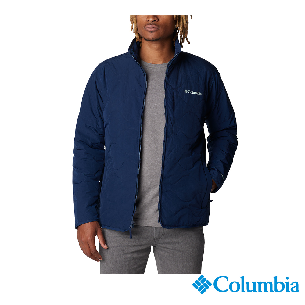 Columbia 哥倫比亞 男款 - Birchwood™ 保暖立領外套-深藍 UWE98950NY-HF
