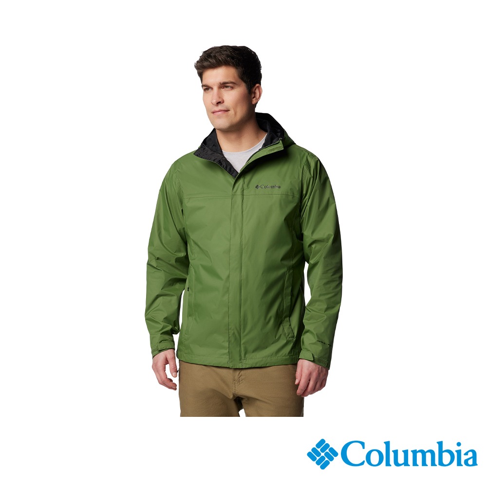 Columbia 哥倫比亞 男款- Omni-Tech™防水外套-綠色 URE24330GR (2024春夏)