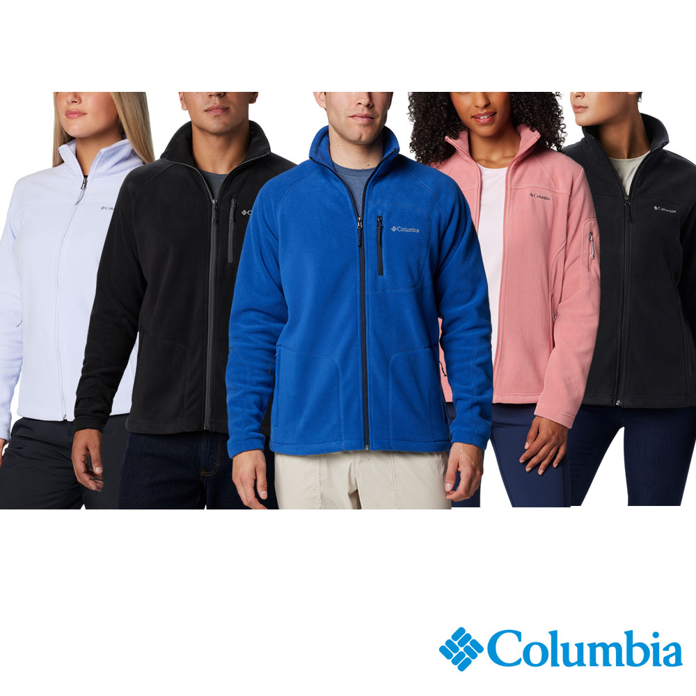 Columbia 哥倫比亞 男女款- 刷毛立領外套(2024秋冬新品)