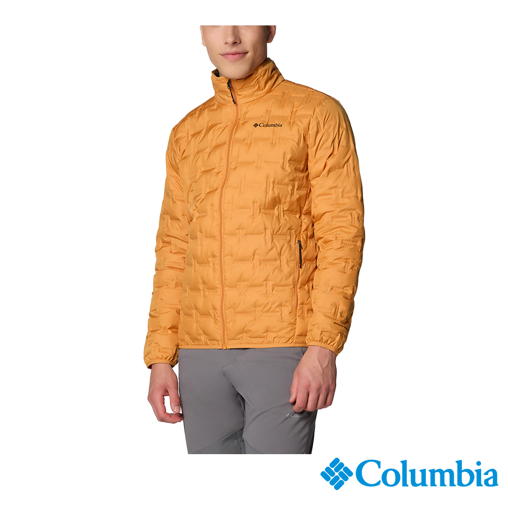 Columbia 哥倫比亞 男款 - Delta Ridge™保暖羽絨立領外套-橘色 UWE84120OG/IF