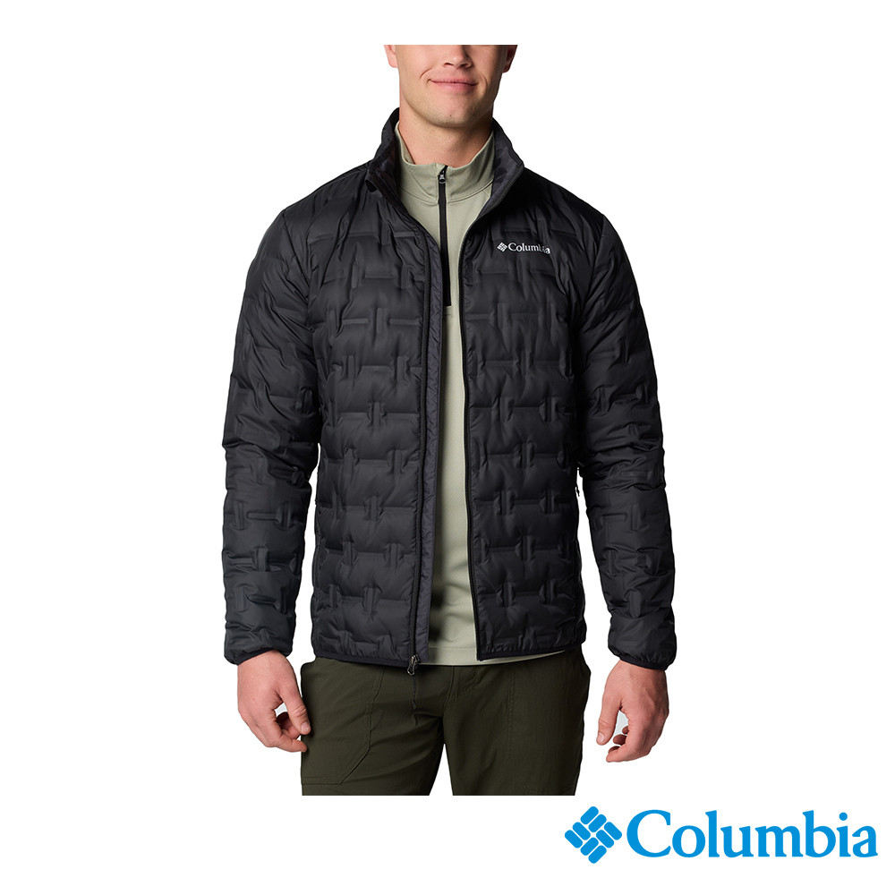 Columbia 哥倫比亞 男款 - Delta Ridge™保暖羽絨立領外套-黑色 UWE84120BK/IF