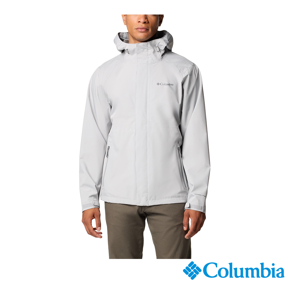 Columbia 哥倫比亞 男款 -OT防水外套-灰色 UWE31710GY/JS