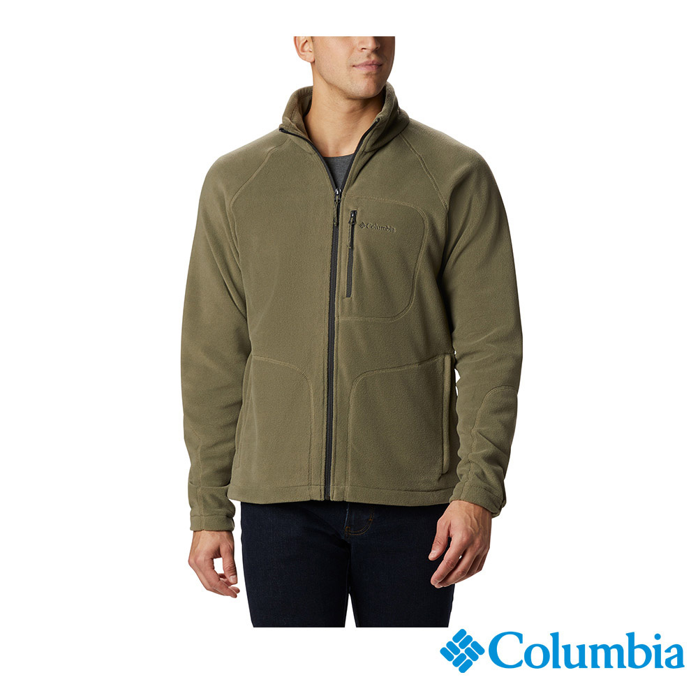 Columbia哥倫比亞 男款- 刷毛外套-軍綠 UAE30390AG /FW22