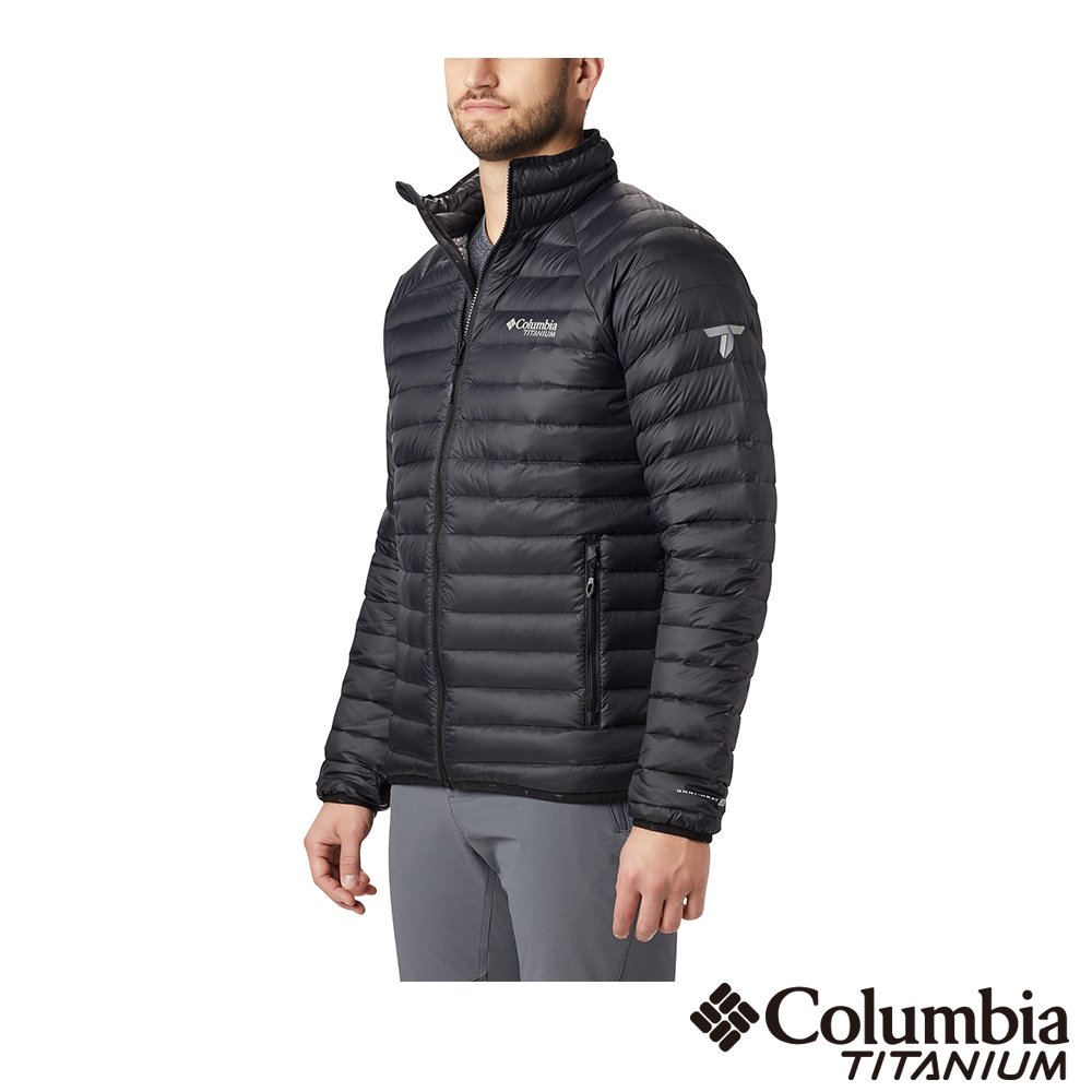 Columbia 哥倫比亞 男款- Omni-HEAT™3D鋁點保暖羽絨外套-黑色 UWE08810BK